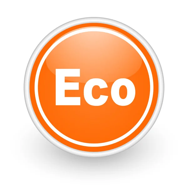 Ikona Eco — Zdjęcie stockowe