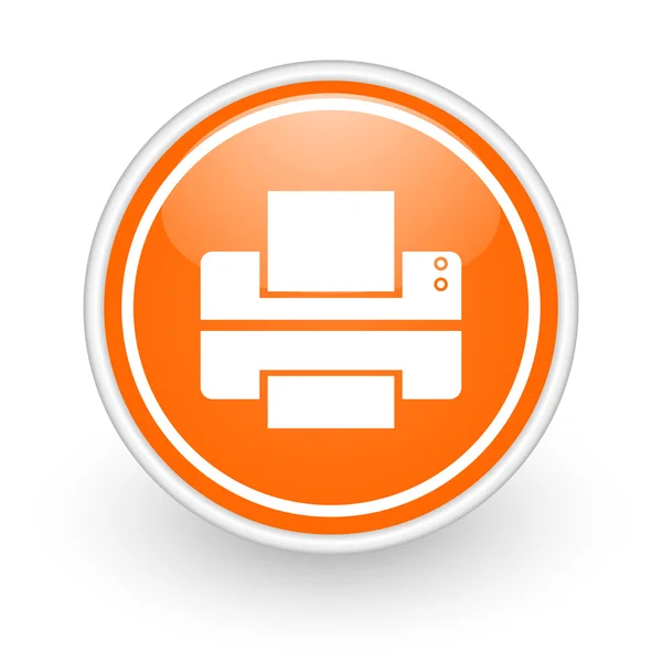 Printer icon — Stock Photo, Image