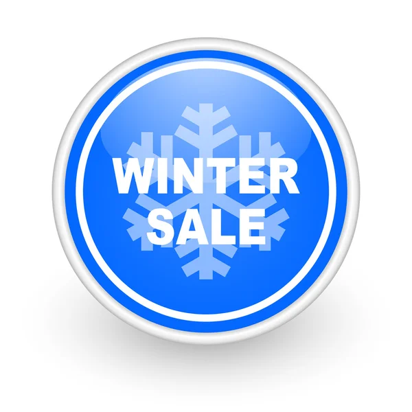 Ícone de venda de inverno — Fotografia de Stock