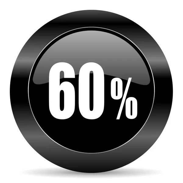 60 procent pictogram — Stockfoto