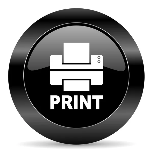 Iconread pictogram van de printer — Stockfoto