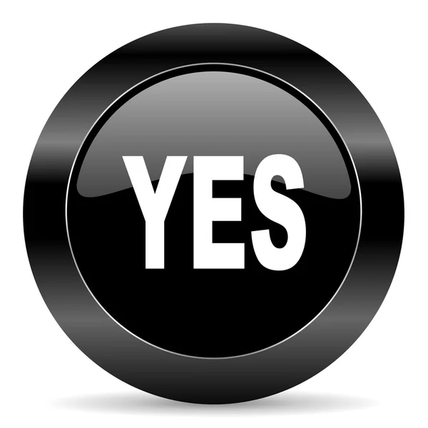 Yes icon — Stock Photo, Image