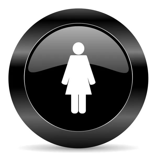 Vrouwelijk geslacht pictogram — Stockfoto