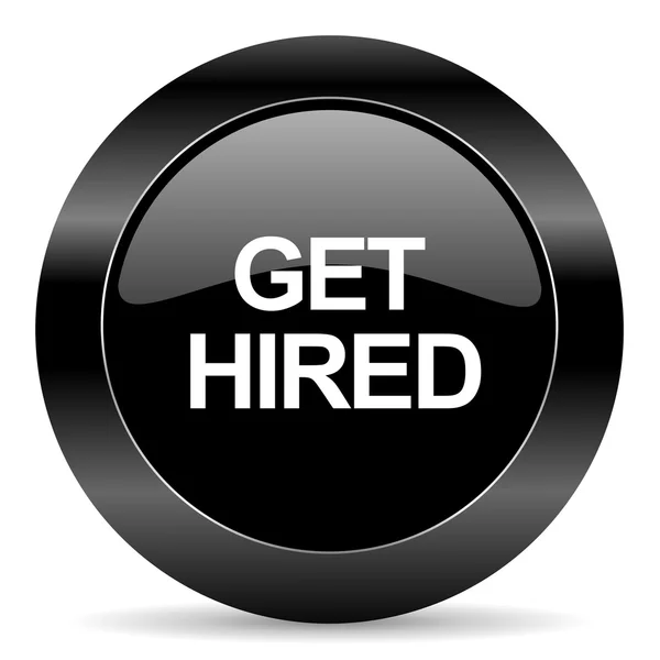 Get hired icon — Stock Photo, Image