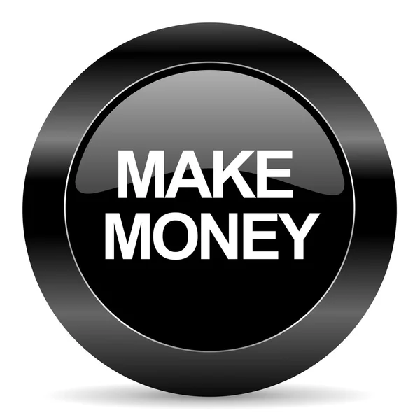 Make money icon — Stock Photo, Image
