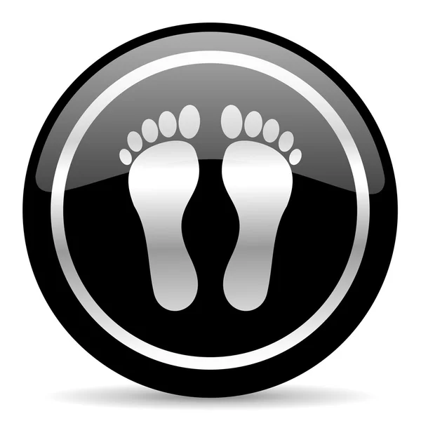 Icona del piede — Foto Stock