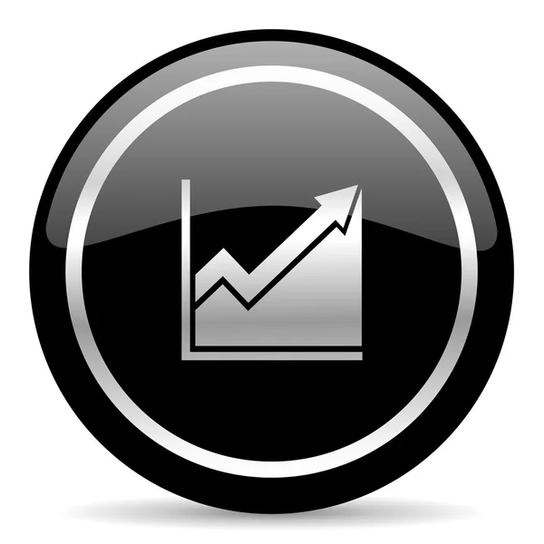 Histogram icon — Stock Photo, Image