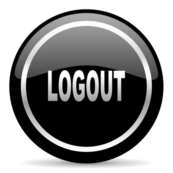 Ícone de logout — Fotografia de Stock