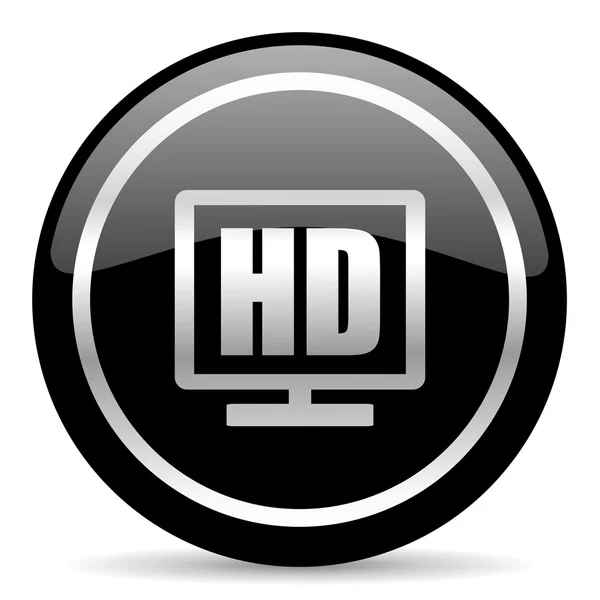 Hd display icon — Stock Photo, Image