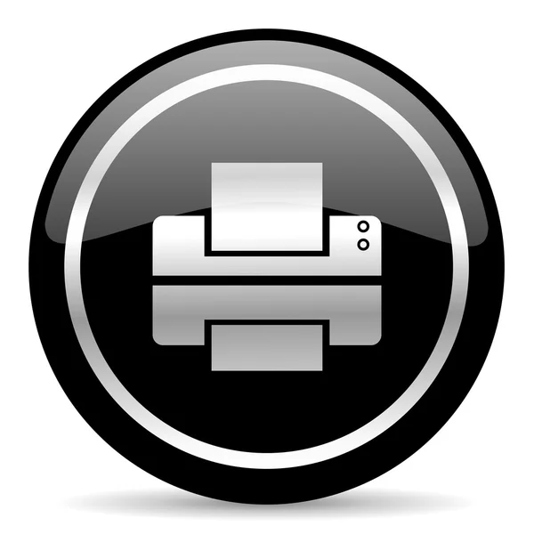 Printer icon — Stock Photo, Image