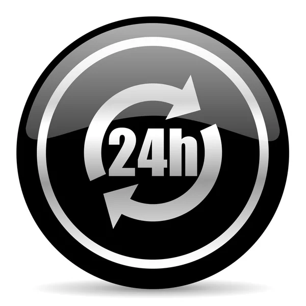 24h icon — Stock Photo, Image