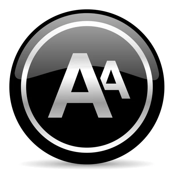 Alphabet icon — Stock Photo, Image