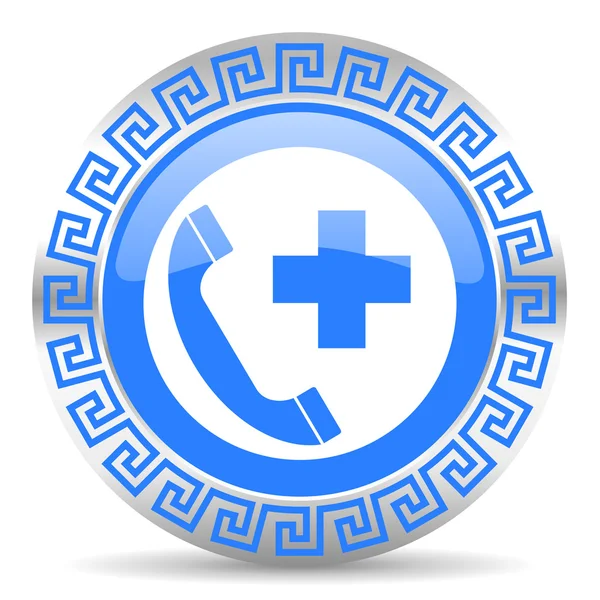 Emergency call icon — Stock Photo, Image