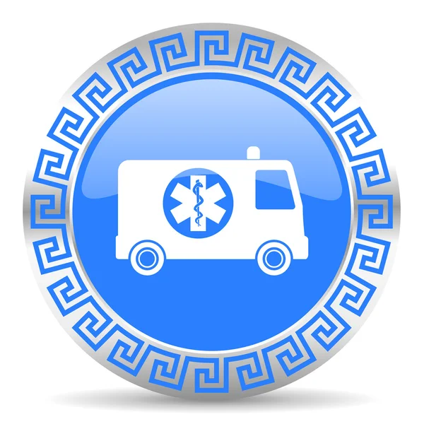 Krankenwagen-Ikone — Stockfoto