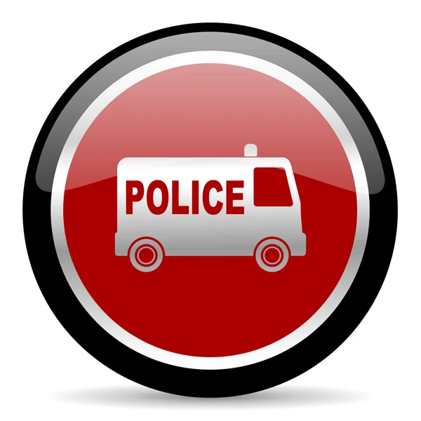 Police icon — Stock Photo, Image