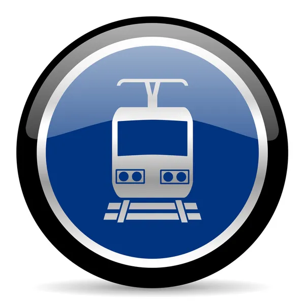 Icona del treno — Foto Stock