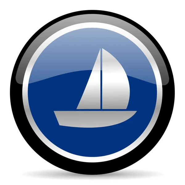Yacht ikon — Stock Fotó