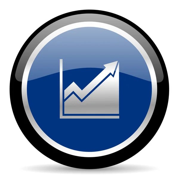 Histogram icon — Stock Photo, Image