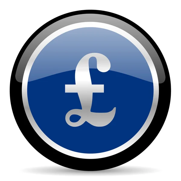 Pound icon — Stock Photo, Image