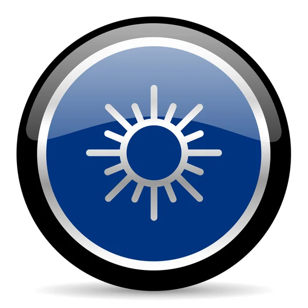 Sun icon — Stock Photo, Image