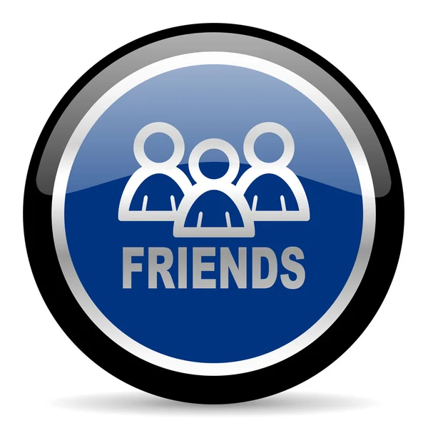 Friends icon — Stock Photo, Image