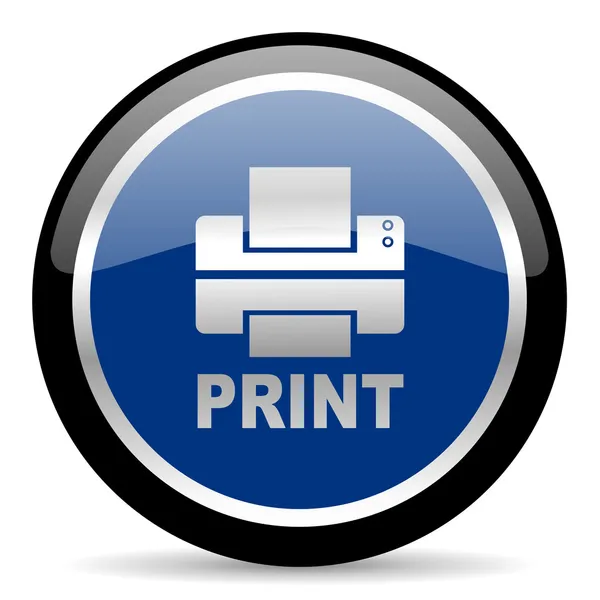 Printer icon — Stock Photo, Image