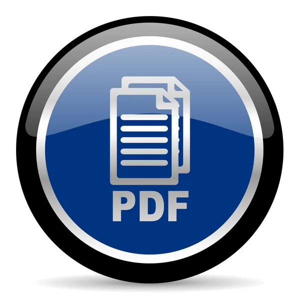 Pdf-pictogram, — Stockfoto