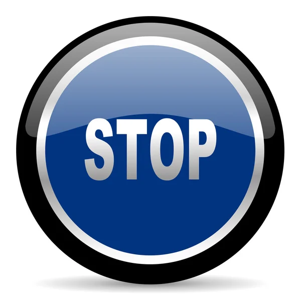 Stop pictogram — Stockfoto