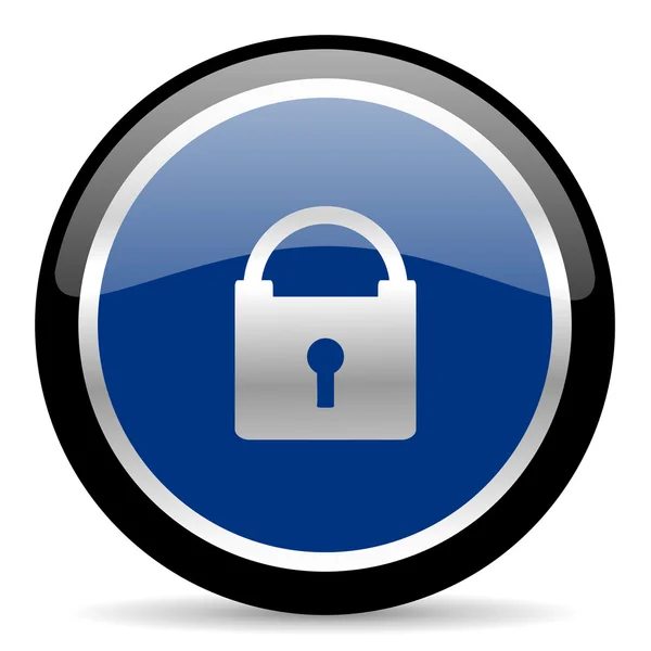 Padlock icon — Stock Photo, Image