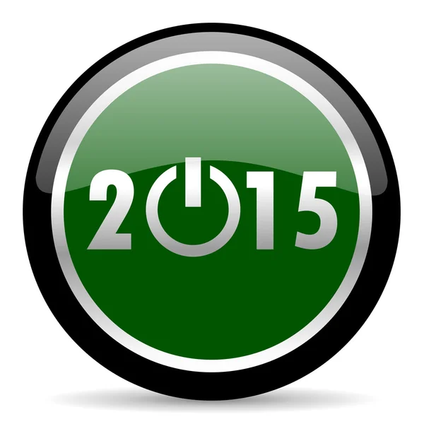 Icona del nuovo anno 2015 — Foto Stock