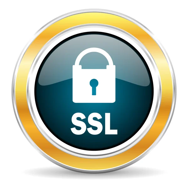 Ícone ssl — Fotografia de Stock