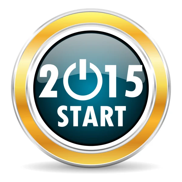 Nuevo año 2015 icono —  Fotos de Stock