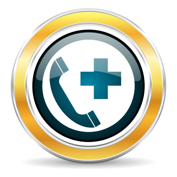 Emergency call icon — Stock Photo, Image