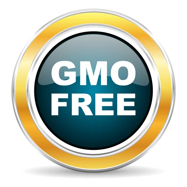 Значок Gmo free — стоковое фото