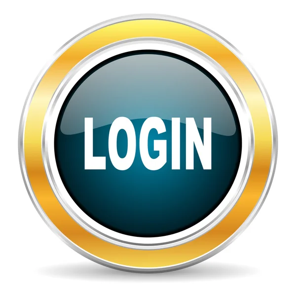 Ícone de login — Fotografia de Stock