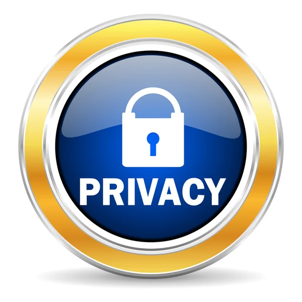 Icona della privacy — Foto Stock