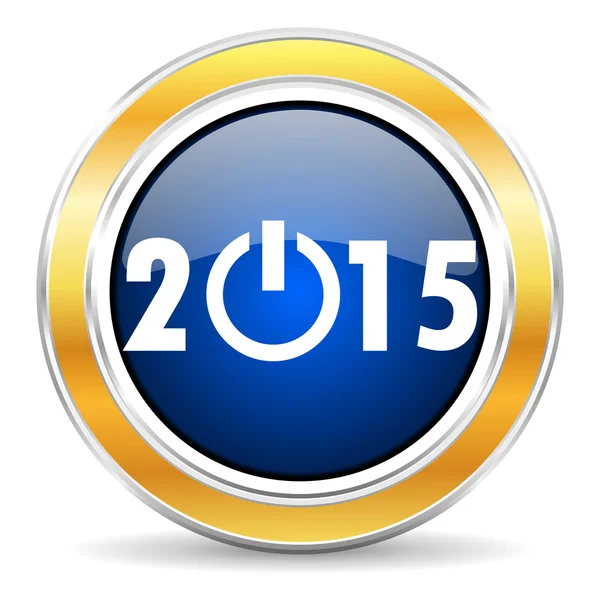 Nuevo año 2015 icono — Foto de Stock