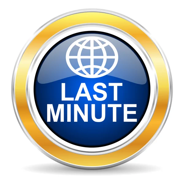 Last-Minute-Symbol — Stockfoto