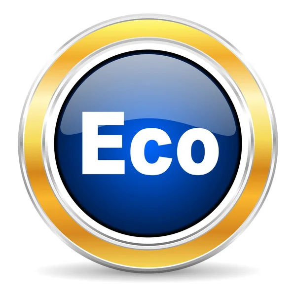 Icono ecológico — Foto de Stock