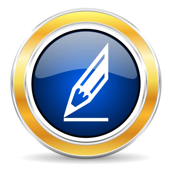 Bleistift-Symbol — Stockfoto