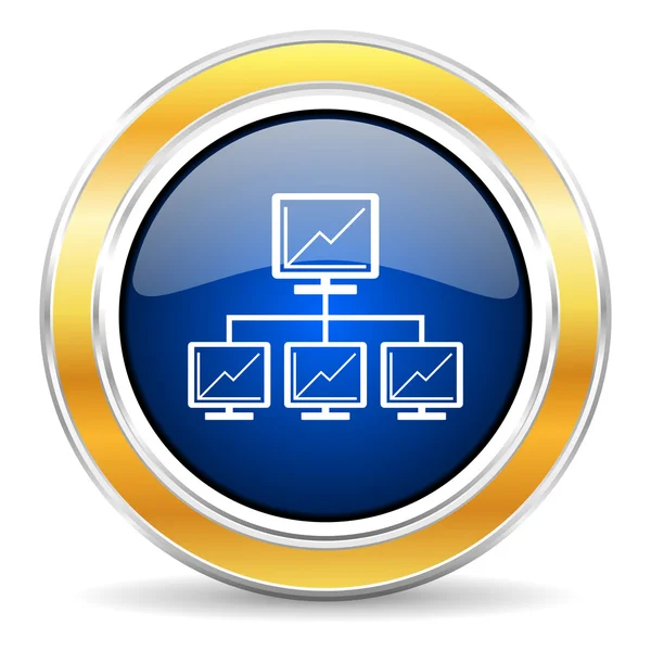 Netwerkpictogram — Stockfoto