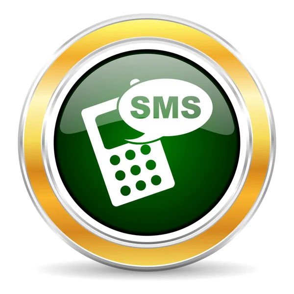 Иконка sms — стоковое фото