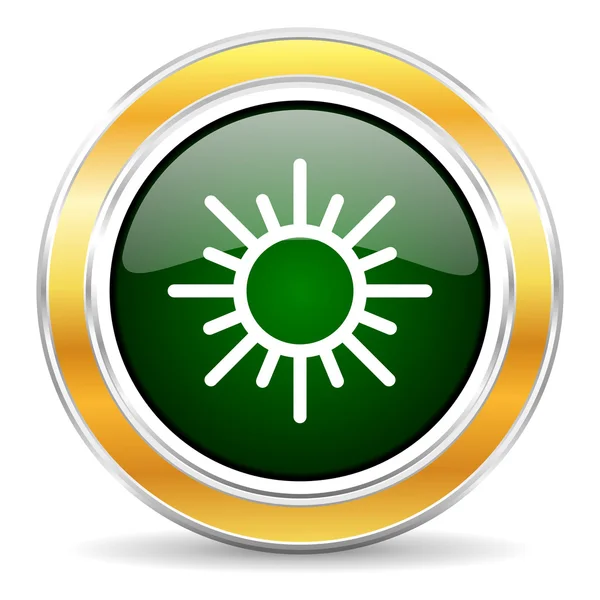 Sun icon — Stock Photo, Image