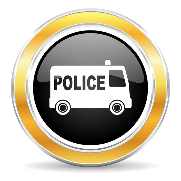 Police icon — Stock Photo, Image