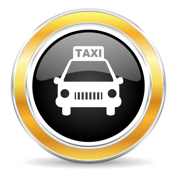 Icono de taxi — Foto de Stock