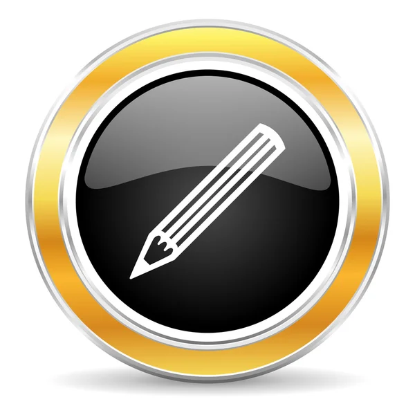 Pencil icon — Stock Photo, Image