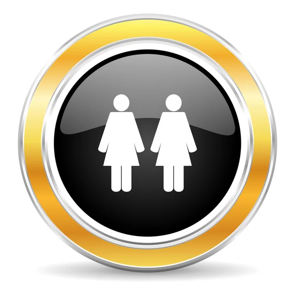 Couple icon — Stock Photo, Image