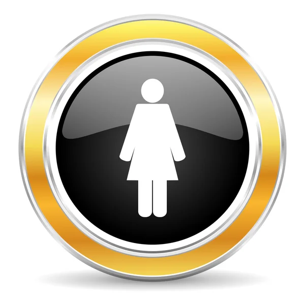 Female icon — Stock Photo, Image