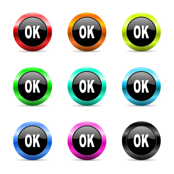 Ok web simgeler kümesi — Stok fotoğraf