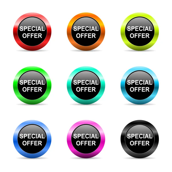 Offerta speciale web set icone — Foto Stock